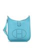 Hermès 100% Leather Blue Hermes Evelyne Bag Gen III Clemence PM  One size - photo 1