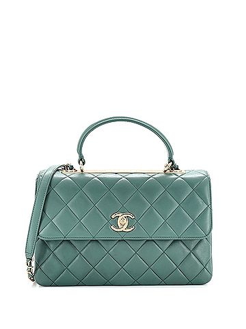 Chanel Chanel Trendy CC Top Handle Bag Quilted Lambskin Medium  (view 1)