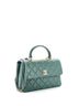 Chanel 100% Leather Green Chanel Trendy CC Top Handle Bag Quilted Lambskin Medium  One size - photo 3