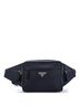 Prada 100% Nylon Blue Prada Montagna Belt Bag Tessuto Small  One size - photo 1