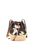 Loewe 100% Canvas Loewe Paula's Ibiza Balloon Bucket Bag Printed Canvas with Raffia Small  One size - photo 4