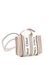 Chloé 100% Canvas Tan Chloe Woody Convertible Tote Canvas with Leather Mini  One size - photo 3