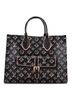 Louis Vuitton 100% Coatead Canvas Black Louis Vuitton OnTheGo Tote Fall for You Monogram Canvas MM  One size - photo 1