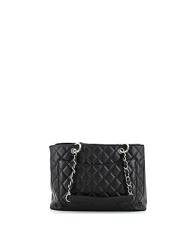 Chanel Chanel Grand Shopping Tote Quilted Caviar  (view 2)