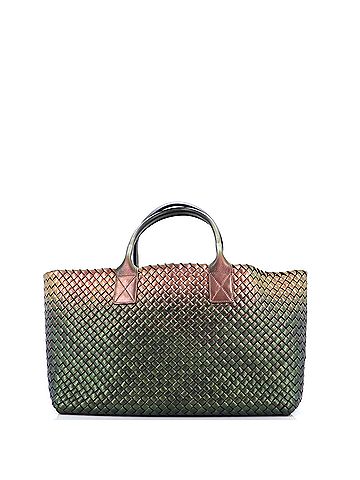 Bottega Veneta Bottega Veneta Cabat Tote Intrecciato Iridescent Nappa Medium  (view 2)