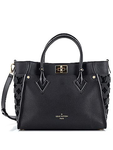 Louis Vuitton Louis Vuitton On My Side Tote Monogram Tuffetage Leather  (view 1)