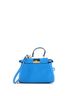 Fendi 100% Leather Blue Fendi Peekaboo Bag Leather Micro  One size - photo 1