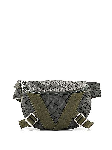 Bottega Veneta Bottega Veneta V Tape Belt Bag Rubber Intrecciato with Canvas  (view 1)