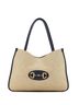Gucci 100% Canvas Tan Gucci Horsebit 1955 Tote Canvas and Leather Medium  One size - photo 1