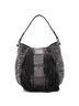 Christian Louboutin 100% Leather Black Christian Louboutin Lucky L Fringe Hobo Studded Leather  One size - photo 1