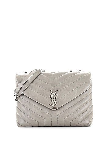 Saint Laurent Saint Laurent Loulou Shoulder Bag Matelasse Chevron Leather Medium  (view 1)