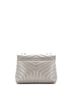 Saint Laurent 100% Leather Gray Saint Laurent Loulou Shoulder Bag Matelasse Chevron Leather Medium  One size - photo 4