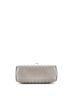 Saint Laurent 100% Leather Gray Saint Laurent Loulou Shoulder Bag Matelasse Chevron Leather Medium  One size - photo 2