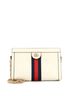 Gucci 100% Leather White Gucci Ophidia Chain Shoulder Bag Leather Small  One size - photo 1