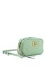 Gucci 100% Leather Green Gucci GG Marmont Shoulder Bag Matelasse Leather Small  One size - photo 3