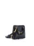 Gucci 100% Leather Black Gucci Horsebit 1955 Top Handle Bag Leather Mini  One size - photo 3