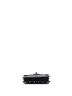 Valentino Garavani 100% Leather Black Valentino Garavani Rolling Rockstud Flip Lock Flap Bag Leather with Cabochons Small  One size - photo 2