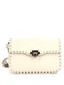 Valentino Garavani 100% Leather Tan Valentino Garavani Rockstud Flip Lock Flap Bag Leather Large  One size - photo 1