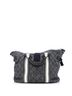 Chanel 100% Cotton Blue Chanel Airlines Buckle Tote Quilted Denim Large  One size - photo 2
