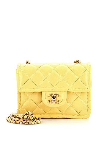 Chanel Chanel Sweet Classic Flap Bag Quilted Caviar Mini  (view 1)
