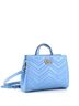 Gucci 100% Leather Blue Gucci GG Marmont Tote Matelasse Leather Small  One size - photo 3