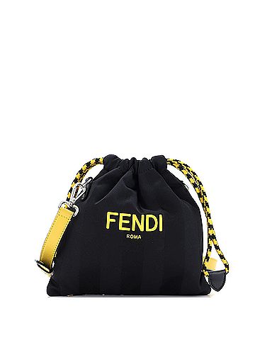 Fendi Fendi Pack Pouch Crossbody Bag Printed Nylon Small  (view 1)