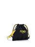 Fendi 100% Nylon Black Fendi Pack Pouch Crossbody Bag Printed Nylon Small  One size - photo 3