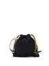 Fendi 100% Nylon Black Fendi Pack Pouch Crossbody Bag Printed Nylon Small  One size - photo 4