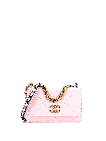 Chanel Chanel 19 Wallet on Chain Quilted Lambskin  (view 1)