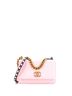Chanel 100% Leather Pink Chanel 19 Wallet on Chain Quilted Lambskin  One size - photo 1