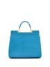Dolce & Gabbana 100% Leather Blue Dolce & Gabbana Miss Sicily Bag Leather Medium  One size - photo 4