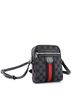 Balenciaga 100% Canvas Black Balenciaga x Gucci The Hacker Project Zip Messenger Bag BB Canvas Mini  One size - photo 3