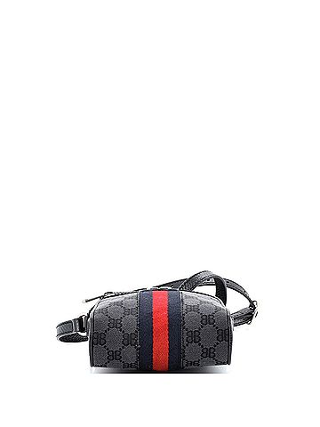 Balenciaga Balenciaga x Gucci The Hacker Project Zip Messenger Bag BB Canvas Mini  (view 2)