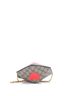 Gucci 100% Coatead Canvas Brown Gucci Valentine's Day Heart Bag Printed GG Coated Canvas Small  One size - photo 2