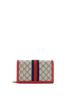 Gucci 100% Coatead Canvas Brown Gucci Queen Margaret Chain Wallet GG Coated Canvas Mini  One size - photo 4