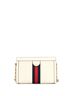 Gucci 100% Leather White Gucci Ophidia Chain Shoulder Bag Leather Small  One size - photo 4