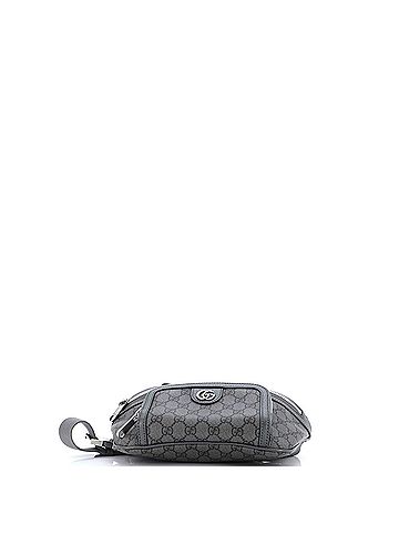 Gucci Gucci Ophidia Front Pocket Zip Belt Bag GG Coated Canvas Medium  (view 2)