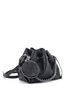 Louis Vuitton 100% Leather Black Louis Vuitton Bella Bucket Bag Mahina Leather  One size - photo 3