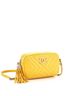 Chanel 100% Leather Yellow Chanel CC Tassel Camera Bag Diagonal Chevron Calfskin Mini  One size - photo 4