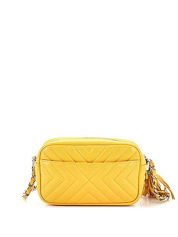 Chanel Chanel CC Tassel Camera Bag Diagonal Chevron Calfskin Mini  (view 2)