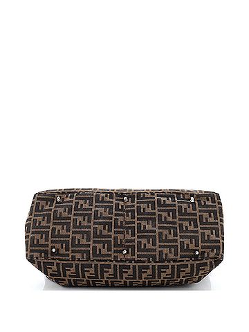 Fendi Fendi Vintage FF Handle Tote Zucca Canvas Large  (view 2)