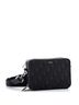 Christian Dior 100% Nylon Black Christian Dior Double Zip Crossbody Pouch Oblique Nylon  One size - photo 3