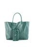 Goyard 100% Coatead Canvas Green Goyard Saint Louis Tote Coated Canvas GM  One size - photo 3