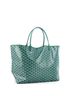 Goyard 100% Coatead Canvas Green Goyard Saint Louis Tote Coated Canvas GM  One size - photo 4