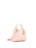 Christian Dior 100% Leather Pink Christian Dior Lady Dior Bag Cannage Quilt Lambskin Medium  One size - photo 3