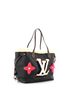 Louis Vuitton 100% Coatead Canvas Black Louis Vuitton Neverfull NM Tote Leather and Monogram Teddy Shearling MM  One size - photo 4