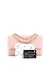 Chanel 100% Leather Pink Chanel Classic Double Flap Bag Chevron Calfskin Medium  One size - photo 3
