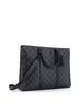 Louis Vuitton 100% Coatead Canvas Black Louis Vuitton Sac Plat Zipper Tote Monogram Eclipse Calfskin Horizontal  One size - photo 3