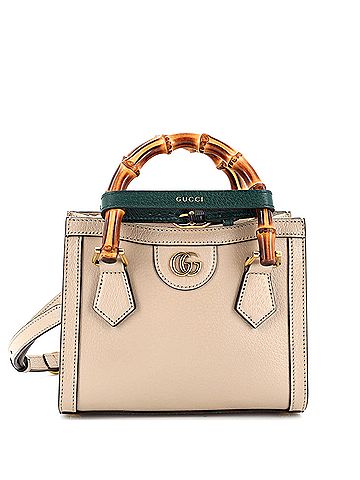 Gucci Gucci Diana NM Bamboo Handle Tote Leather Mini  (view 1)