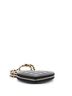Chanel 100% Leather Black Chanel Double Heart Clutch with Chain Quilted Patent  One size - photo 2